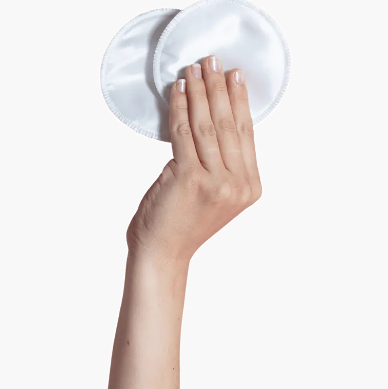 Carriwell Silk Breast Pads White (6 stk)