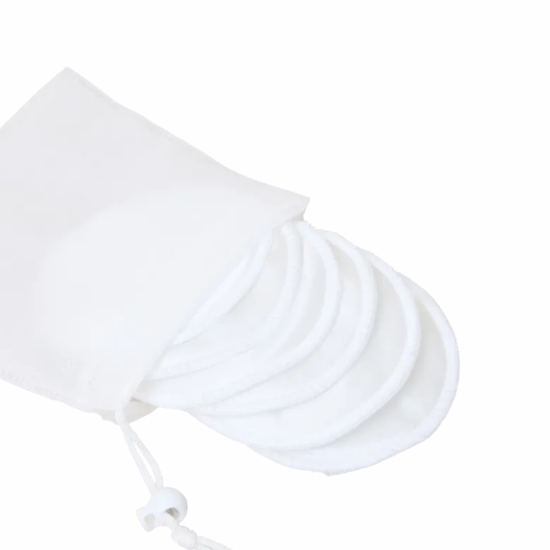 Carriwell Silk Breast Pads White (6 stk)