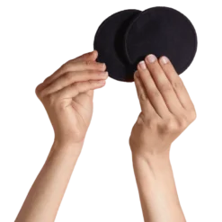 Carriwell Washable Breast Pads Black (6 stk)