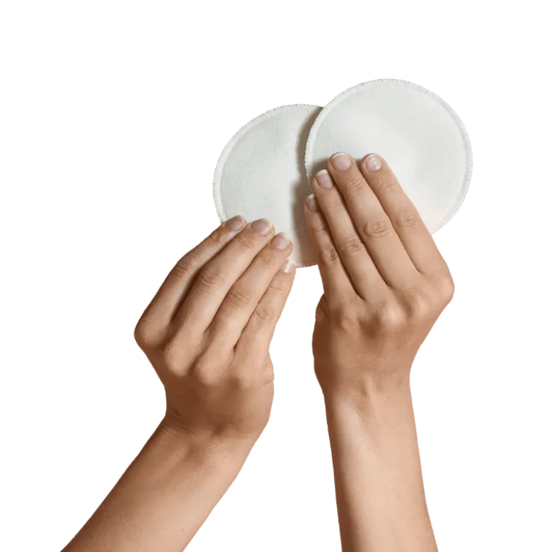 Carriwell Washable Breast Pads White (6 stk)