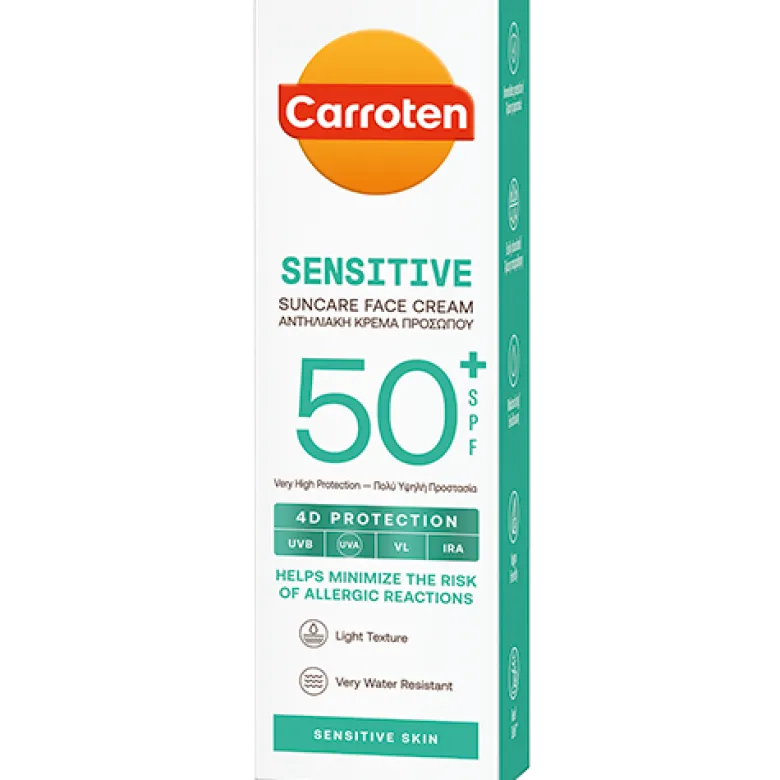 Carroten Face Sensitiv Cream SPF 50 (50 ml)