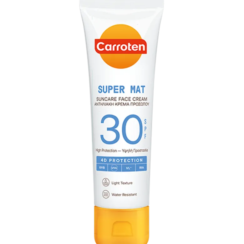 Carroten Face Super Mat Cream SPF 30 (50 ml)