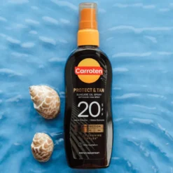 Carroten Protect & Tan Body Oil Spray SPF 20 (150 ml)