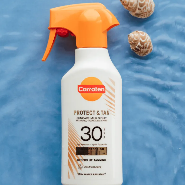 Carroten Protect & Tan Milk Trigger SPF 30 (270 ml)