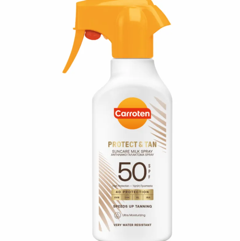 Carroten Protect & Tan Milk Trigger SPF 50 (270 ml)