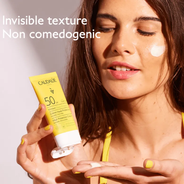 Caudalie Vinosun High Protection Cream SPF50 (50 ml)