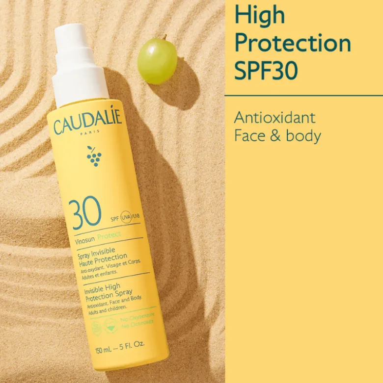 Caudalie Vinosun Invisible High Protection Spray SPF30 (150 ml)