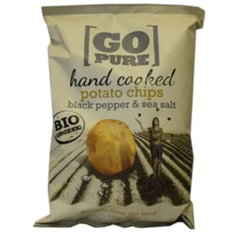 Chips m. Salt og Peber Ø Pure Chips (125 gr)
