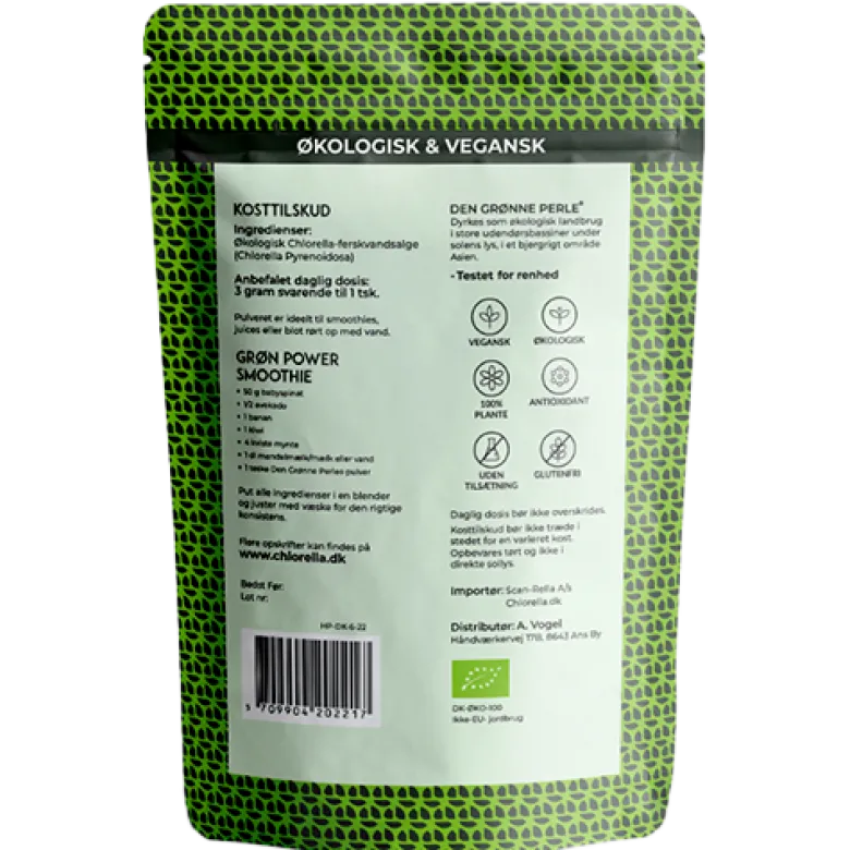 Chlorella Den Grønne Perle Ø (180 g)