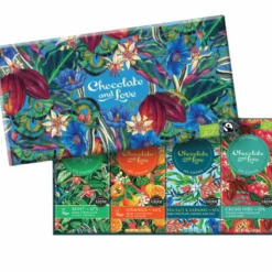 Chocolate and Love Blue Oasis Chokolade Gaveæske Ø (4 x 80 g)