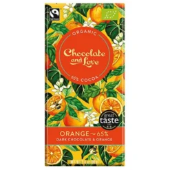 Chocolate and Love Chokolade Orange 65% Ø (80g)