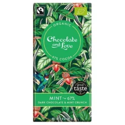 Chocolate and Love Chokolade Mint 67% Ø (80g)