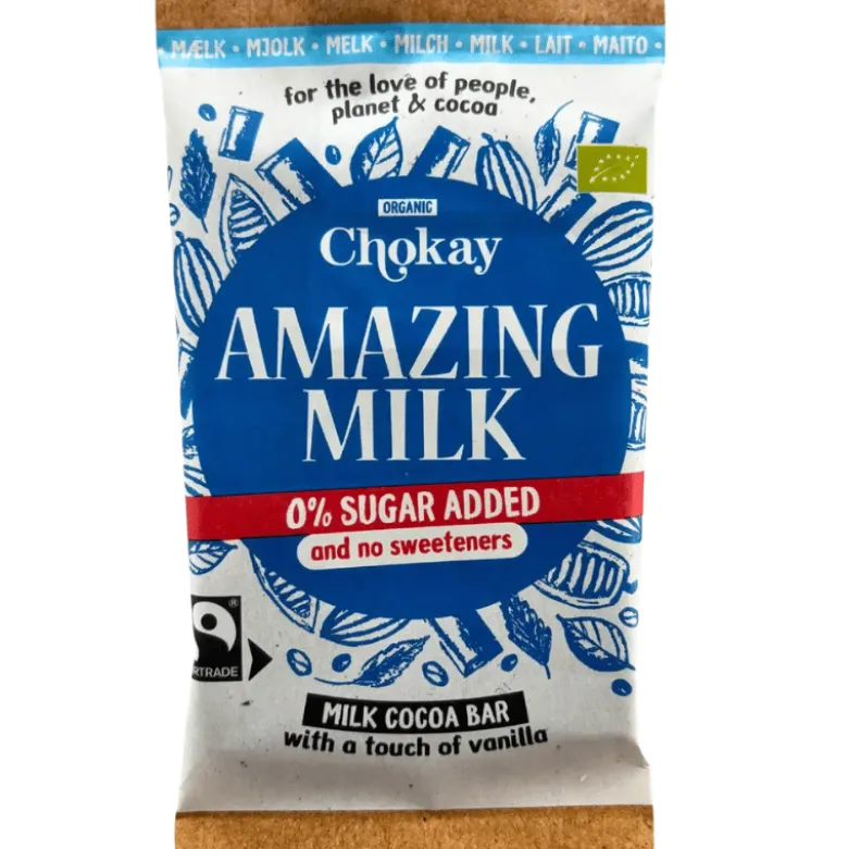 Chokay Amazing Milk Chokolade Ø (70 g)