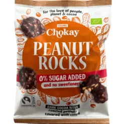 Chokay Dark Peanut Rocks Ø (85 g)