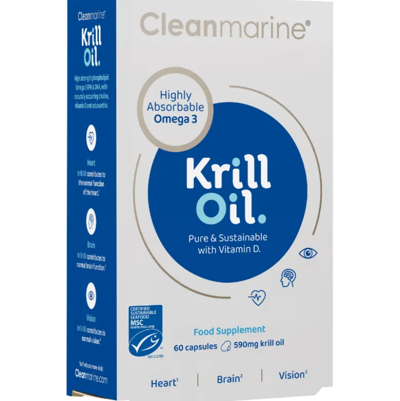 Cleanmarine Krill Oil 590 mg (60 kaps)