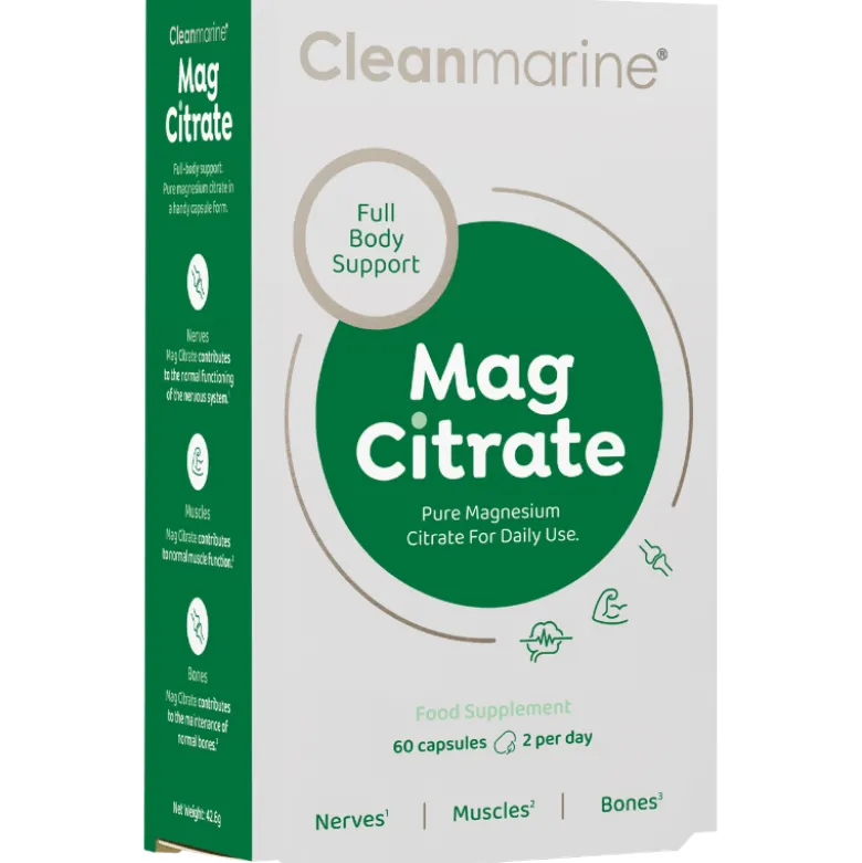Cleanmarine Magnesium Citrate (60 kaps)
