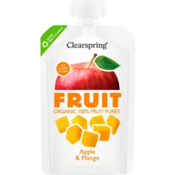 Clearspring Æble-Mango Fruit On The Go Ø (100 g)