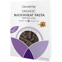 Clearspring Boghvede pasta Tortiglioni Ø (250 gr.)