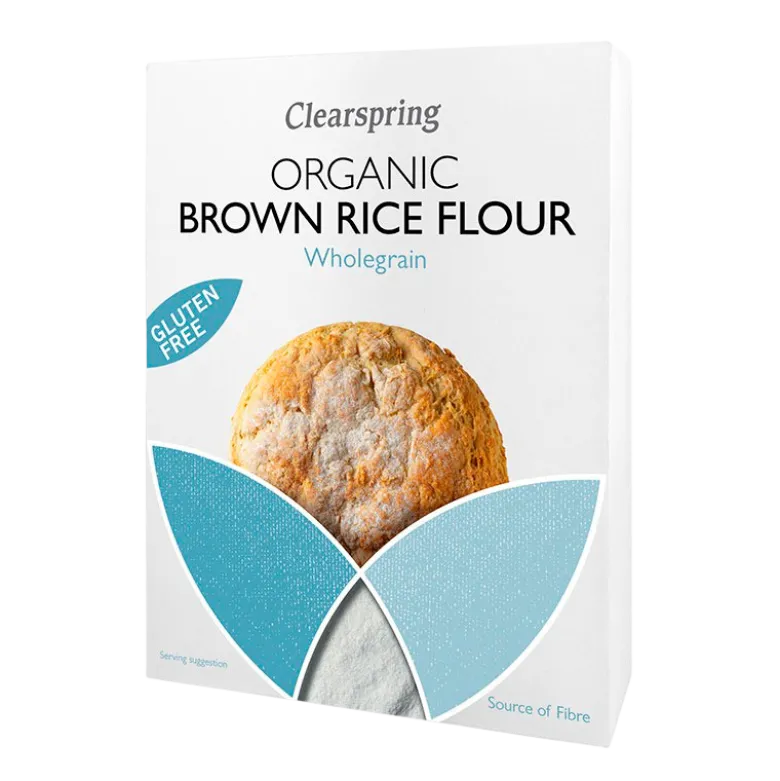 Clearspring Brun Fuldkorns Rismel Ø (375 g)