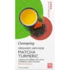 Clearspring Grøn Te M. Gurkemeje & Matcha Ø (20 breve)