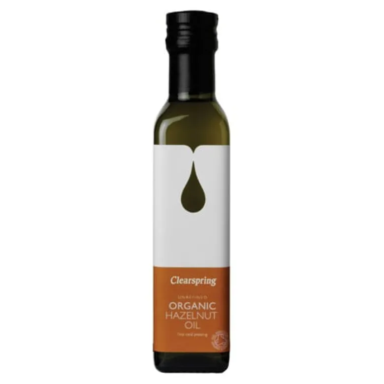 Clearspring Hasselnøddeolie Ø (250 ml)