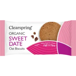 Clearspring Havrekiks Daddel Ø (40 g)