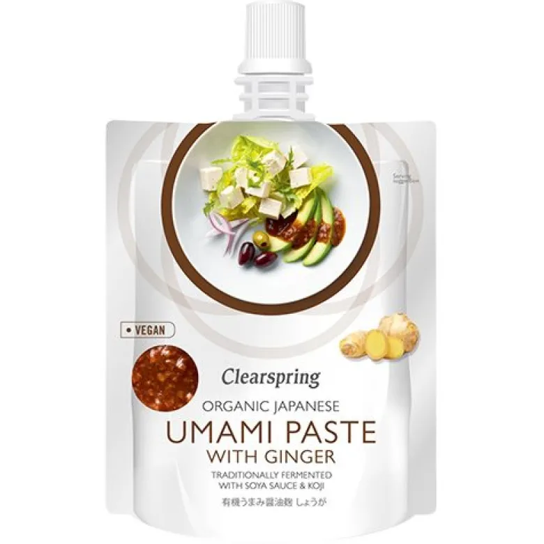 Clearspring Japansk umami paste m ingefær Ø (150 g)