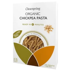 Clearspring Kikærte pasta Sedanini Ø (250 g)