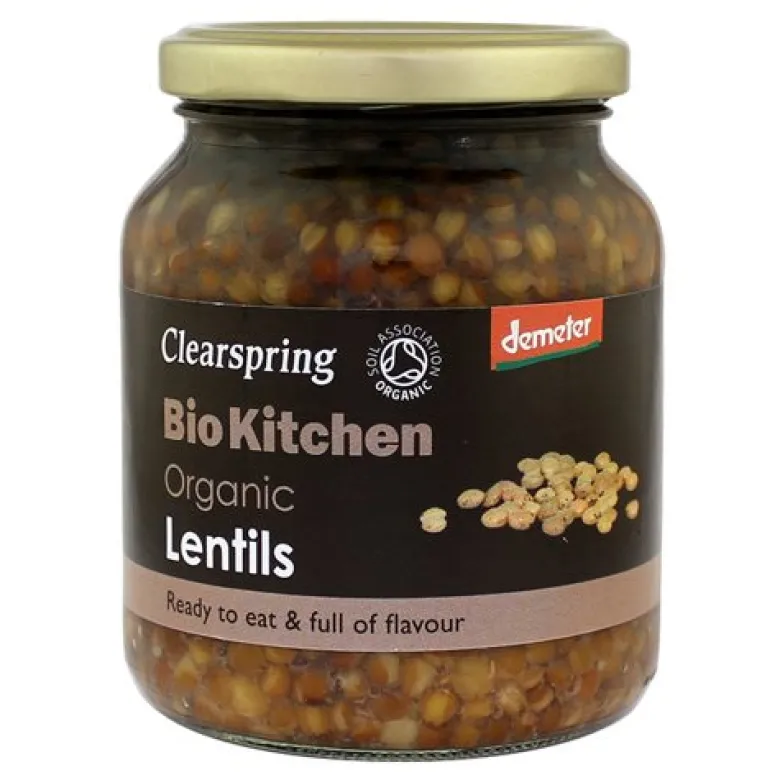 Clearspring Linser biodynamisk Ø (360 gr.)