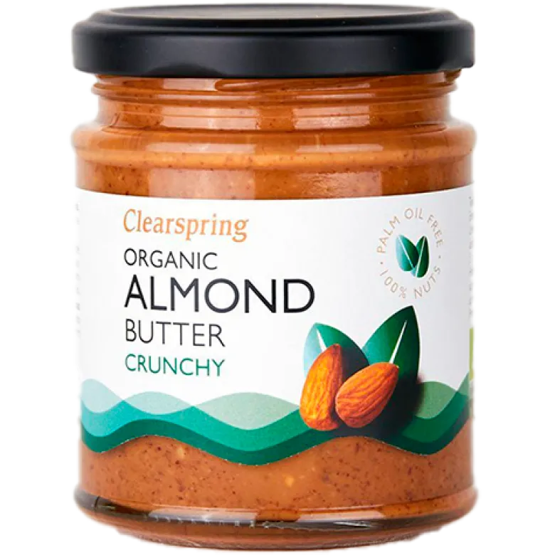Clearspring Mandelsmør Crunchy Ø (170 g)