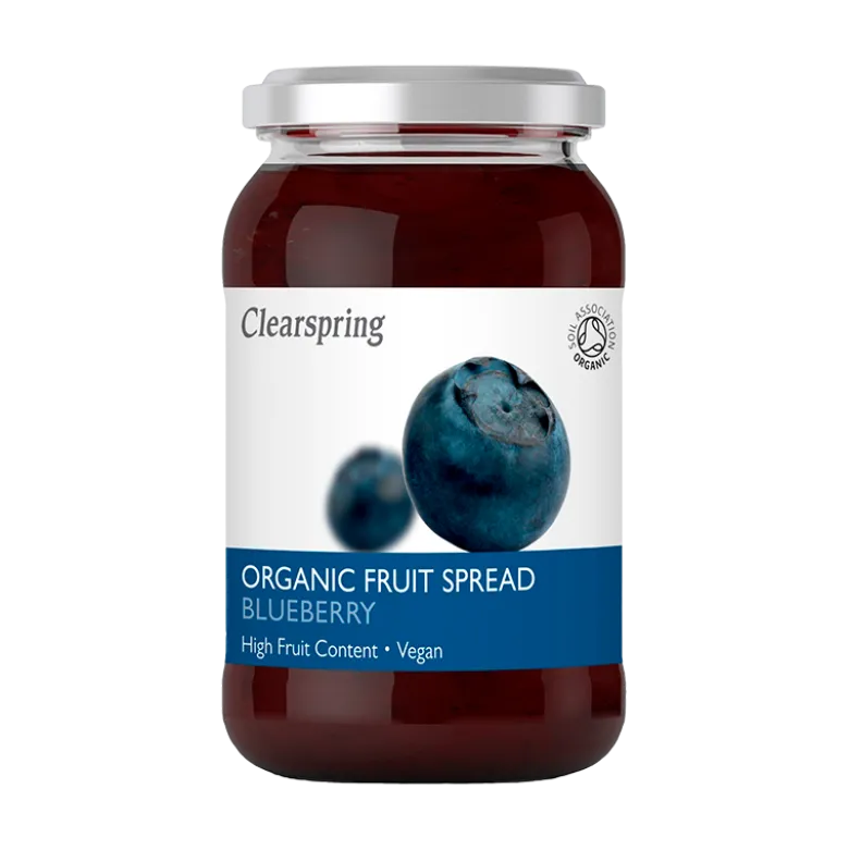 Clearspring Marmelade Blåbær Ø (280 g)