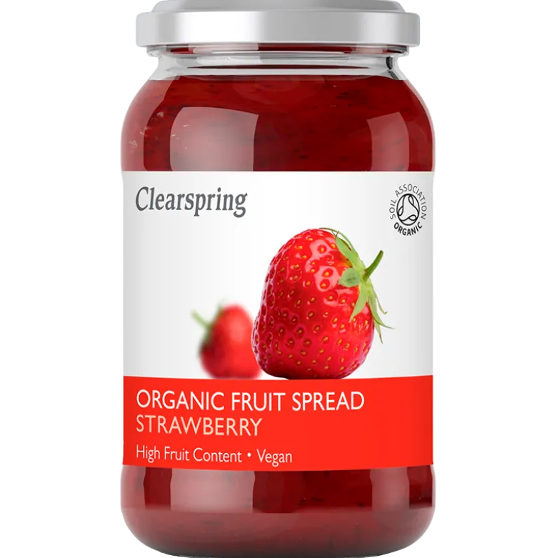 Clearspring Marmelade Jordbær Ø (280 g)