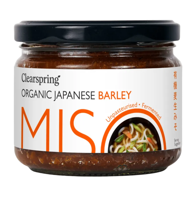 Clearspring Miso Barley (Byg) I Glas Upaseuriseret Ø (300 g)
