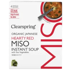 Clearspring Misosuppe Rød M. Tang Ø (4 breve)