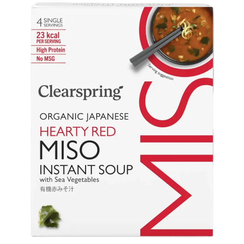 Clearspring Misosuppe Rød M. Tang Ø (4 breve)