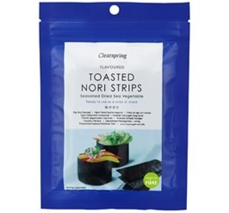Clearspring Nori Snack Strimler (13,5 gr.)