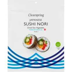 Clearspring Nori sushi plader - ristet 17 gr.