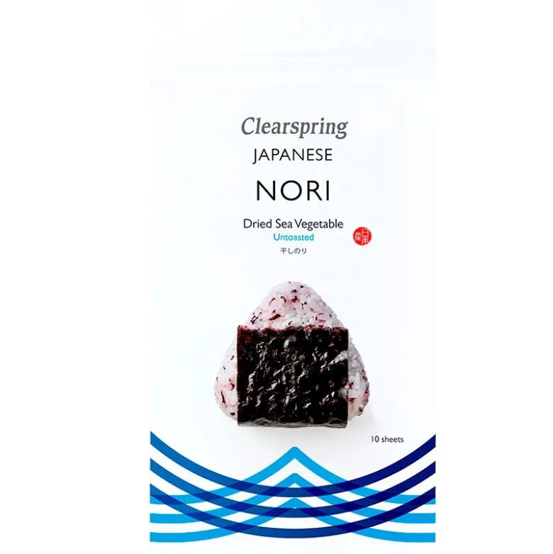 Clearspring Nori tang plader - ikke restet (10 plader)