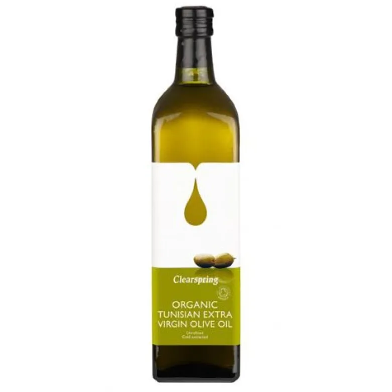 Clearspring Olivenolie ekstra jomfru Tunesien Ø (1 l)