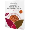 Clearspring Røde linser & brune ris fusilli Ø (250 g)