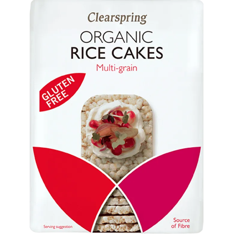 Clearspring Risgaletter Multigrain Glutenfri Ø (130 g)