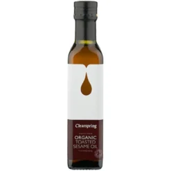 Clearspring Ristet Sesam Olie Ø (250 ml)