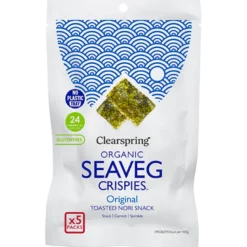 Clearspring Seaveg Crispies Tang Chips Ø - Multipack (5x4g)