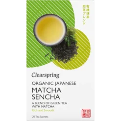 Clearspring Sencha/Matcha Grøn Te Ø (20 br)