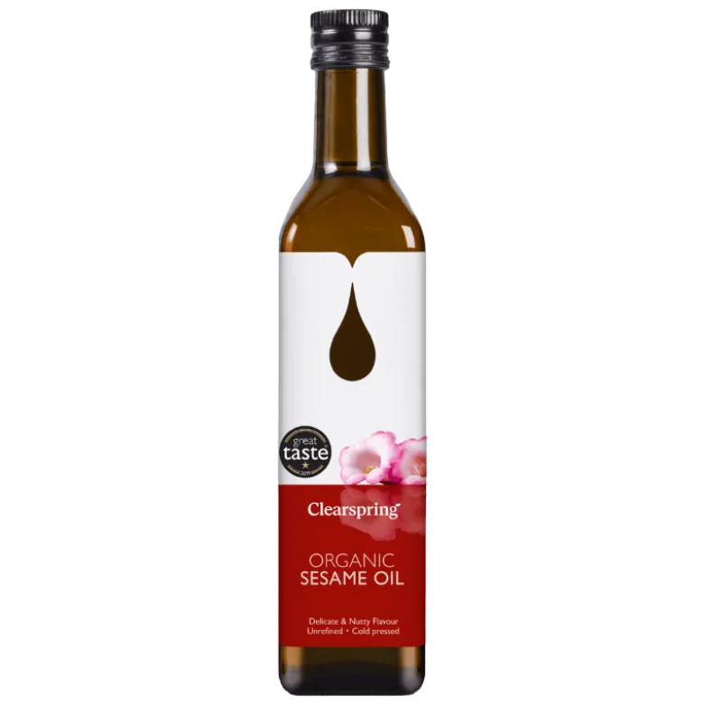 Clearspring Sesam olie Ø (500 ml)
