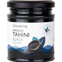 Clearspring Tahin Sort Sesam Ø (170 g)
