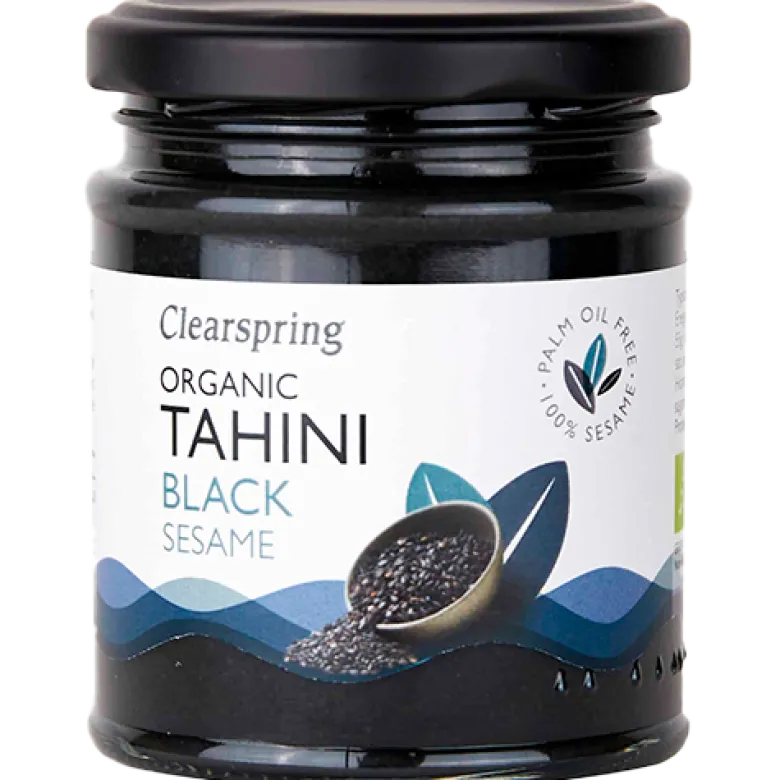 Clearspring Tahin Sort Sesam Ø (170 g)