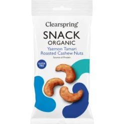 Clearspring Tamari ristede cashewnødder Ø