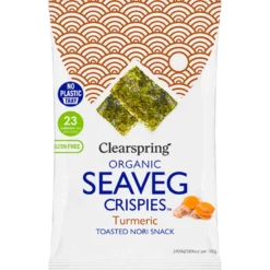 Clearspring Tang Chips Gurkemeje Ø (4 g)