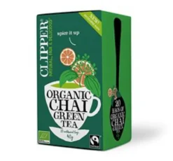 Clipper Grøn Te Chai Ø (40 g)